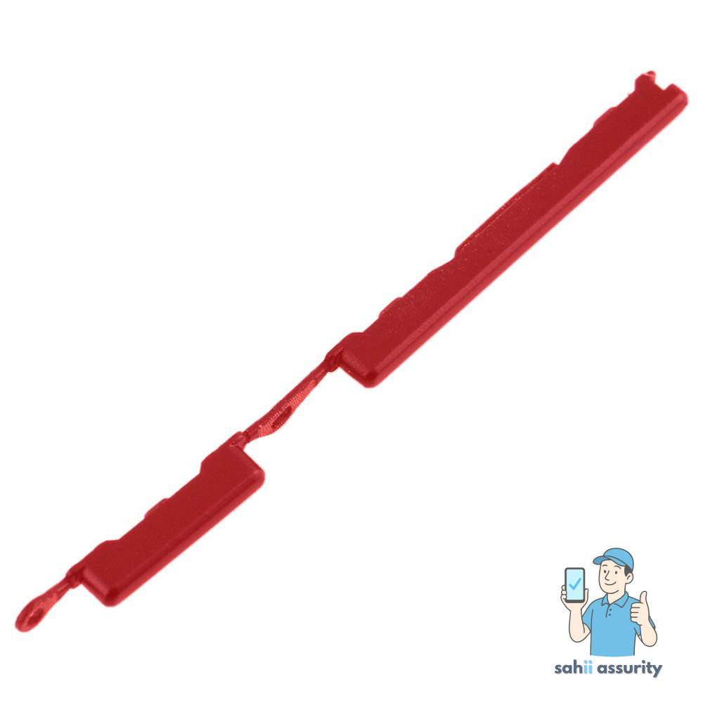 Volume Side Button Outer for Xiaomi Redmi Note 6 Pro Red